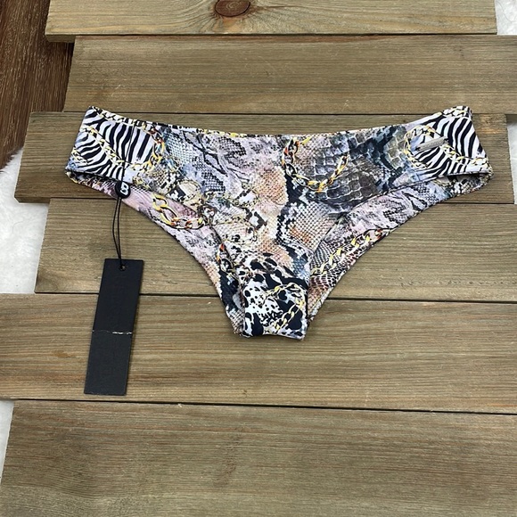 Blackbough | Swim | Blackbough Nwt Animal Print Bikini Bottoms | Poshmark